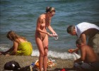 Oops voyeur perverts caught incredible nude babe changing her clothes on beach